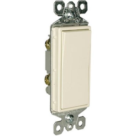 YHIOR TM870LACC10 Single Pole Switch; 15A; Light Almond YH570246